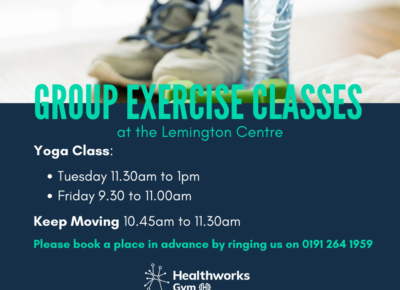 Read more about Exercise classes have restarted at The Lemington Centre