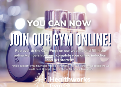 Read more about You can now join our Gyms online!