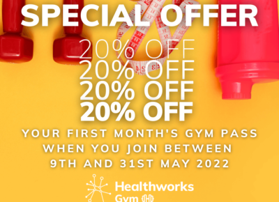 Read more about Gym offer – get 20% off your first month!