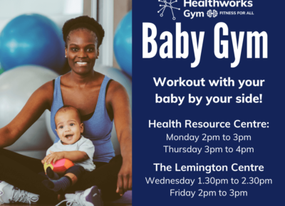 Read more about New Baby Gym Sessions booking now!