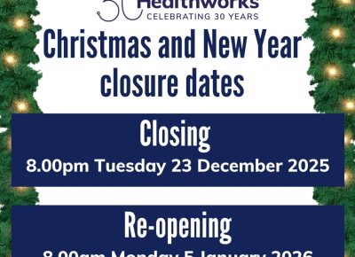 Read more about Christmas and New Year Closure Dates